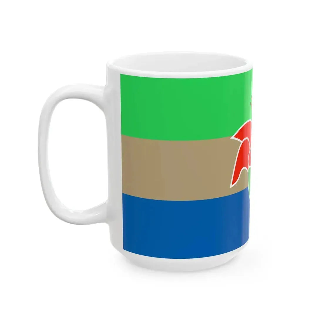 Great Cantonia Flag (China) White Coffee Mug - Go Mug Yourself