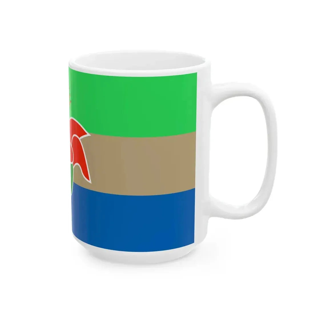 Great Cantonia Flag (China) White Coffee Mug - Go Mug Yourself
