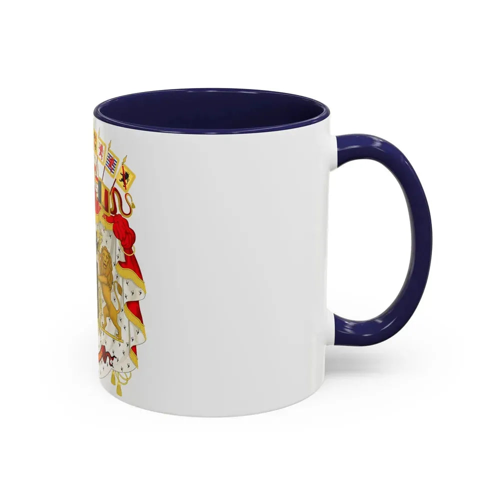 Great coat of arms of Belgium - Accent Coffee Mug - Go Mug Yourself