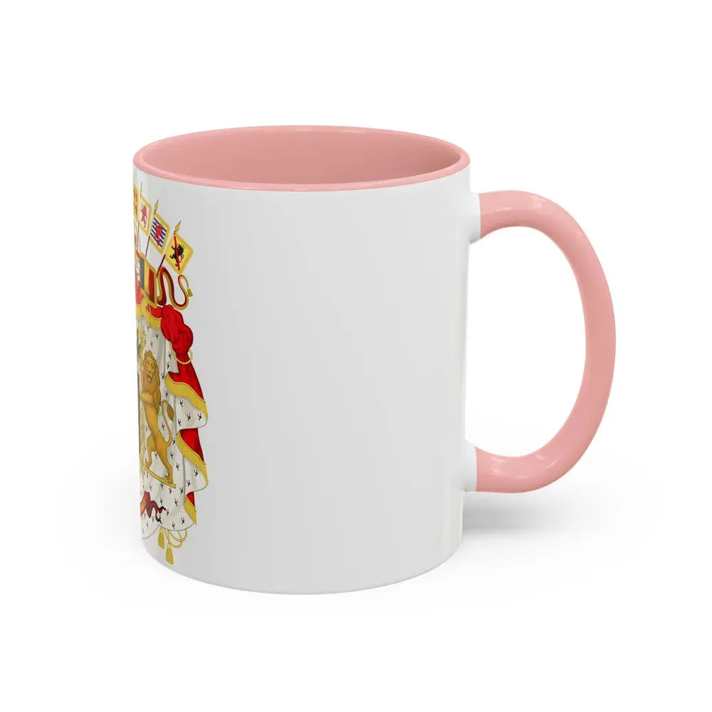 Great coat of arms of Belgium - Accent Coffee Mug - Go Mug Yourself