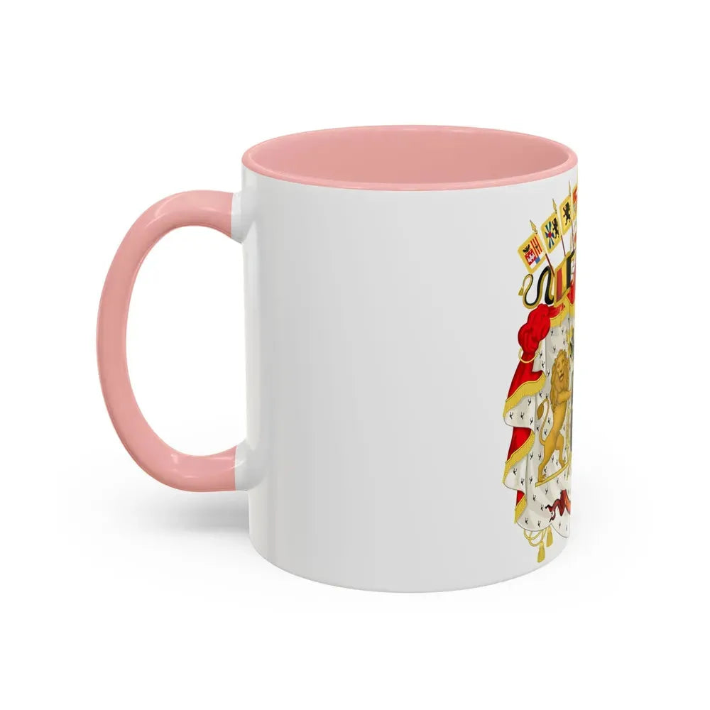 Great coat of arms of Belgium - Accent Coffee Mug - Go Mug Yourself