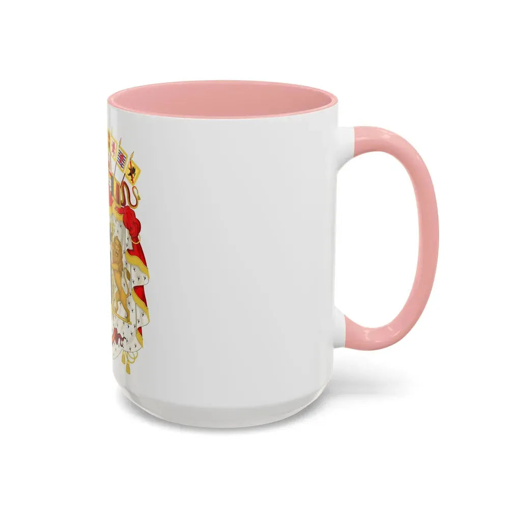 Great coat of arms of Belgium - Accent Coffee Mug - Go Mug Yourself