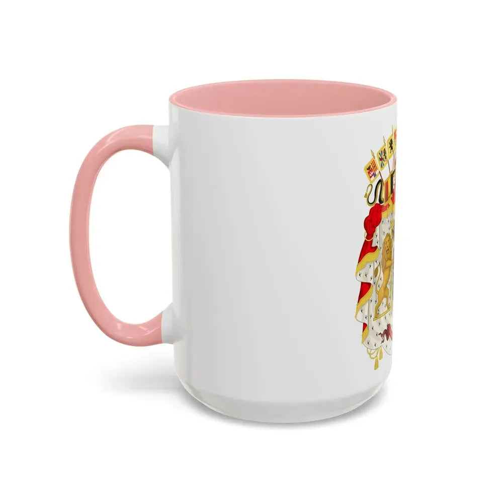 Great coat of arms of Belgium - Accent Coffee Mug - Go Mug Yourself