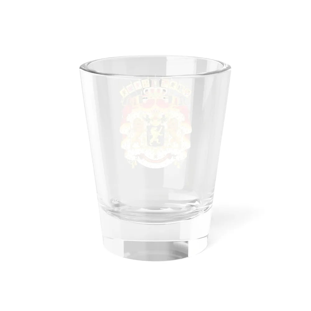 Great coat of arms of Belgium - Shot Glass 1.5oz - Go Mug Yourself