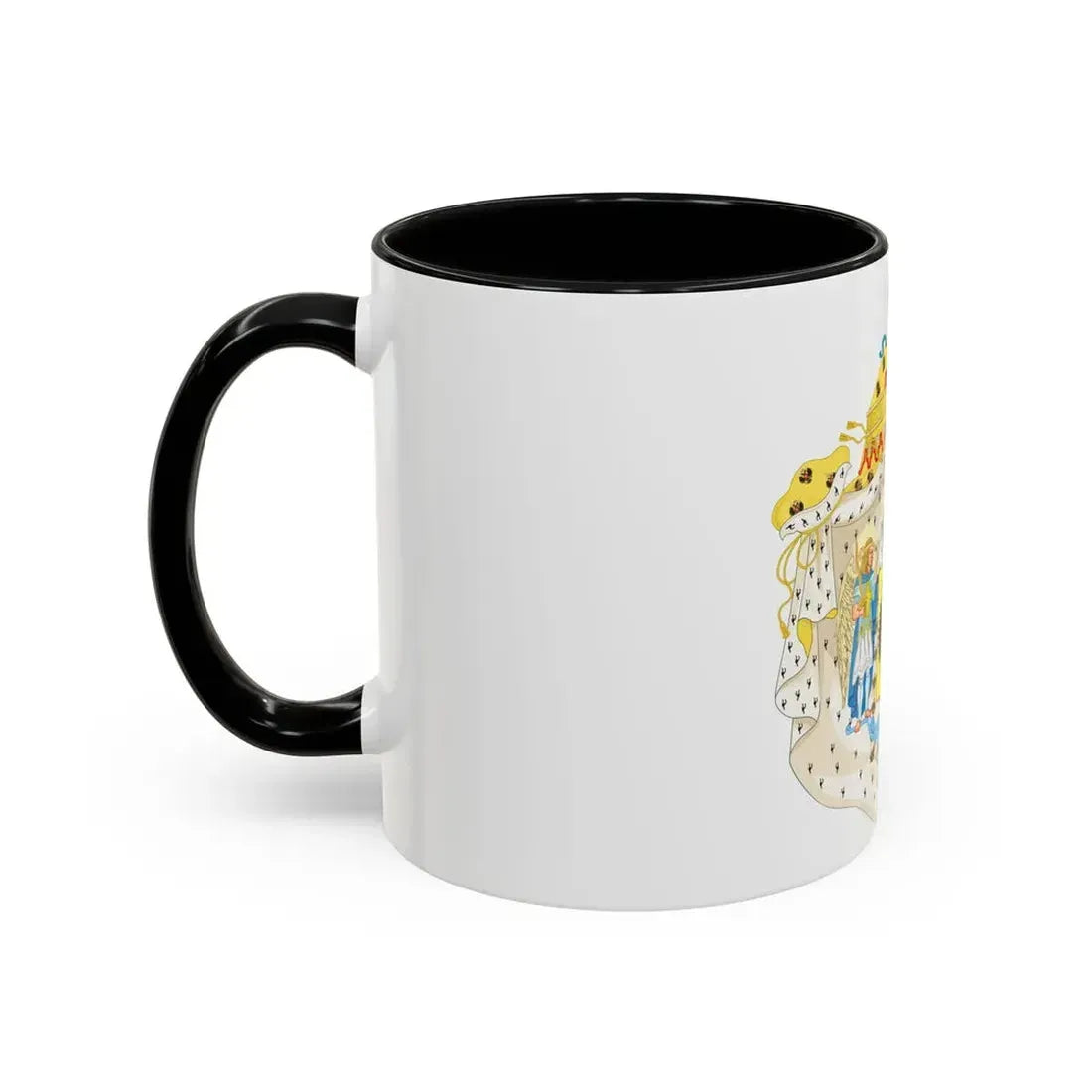 Great Coat of Arms of Congress Poland - Accent Coffee Mug - Go Mug Yourself