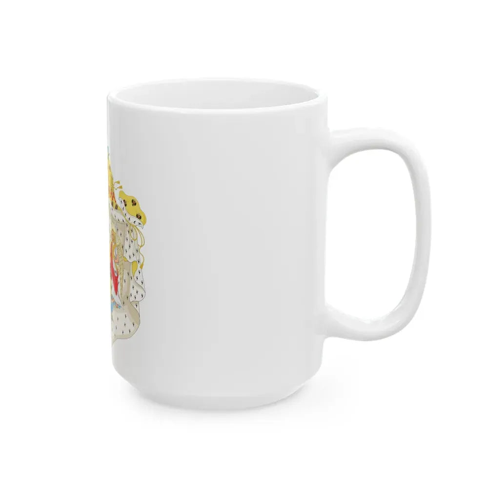 Great Coat of Arms of Congress Poland - White Coffee Mug - Go Mug Yourself