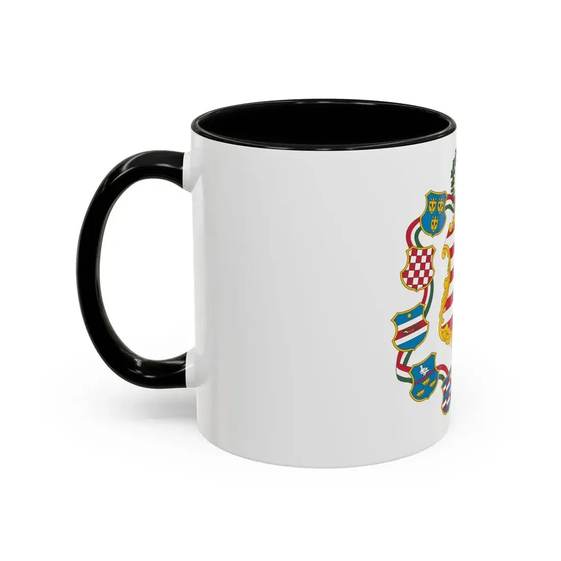 Great coat of arms of Hungary (1849) - Accent Coffee Mug - Go Mug Yourself