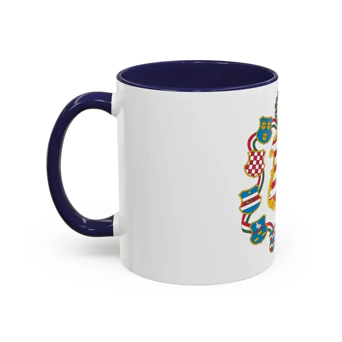 Great coat of arms of Hungary (1849) - Accent Coffee Mug - Go Mug Yourself