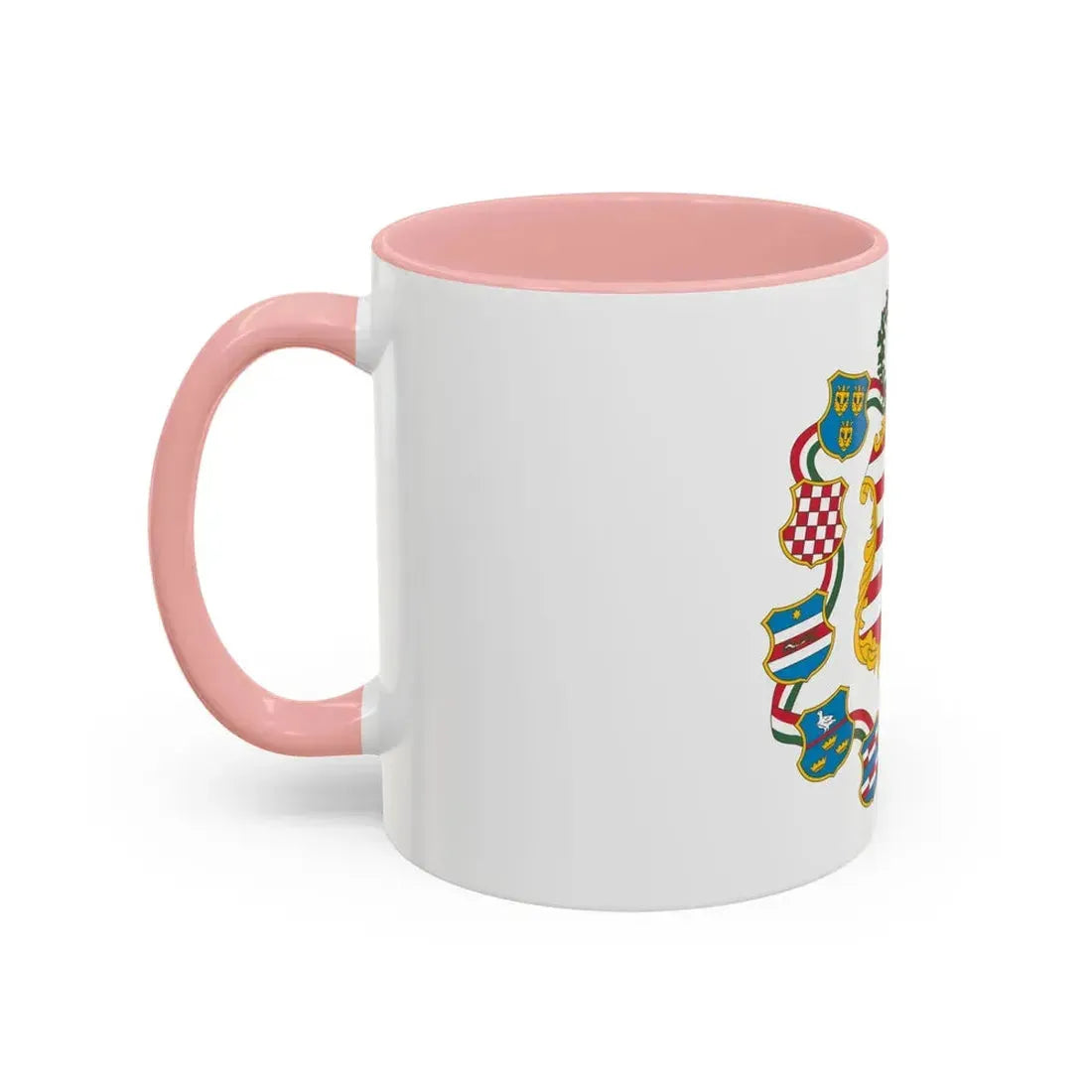 Great coat of arms of Hungary (1849) - Accent Coffee Mug - Go Mug Yourself