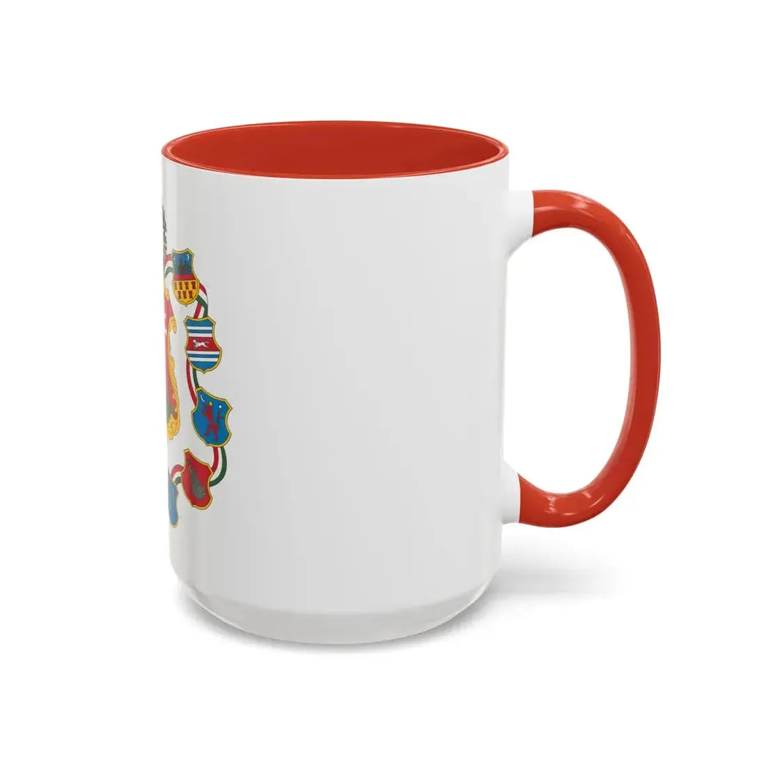 Great coat of arms of Hungary (1849) - Accent Coffee Mug - Go Mug Yourself