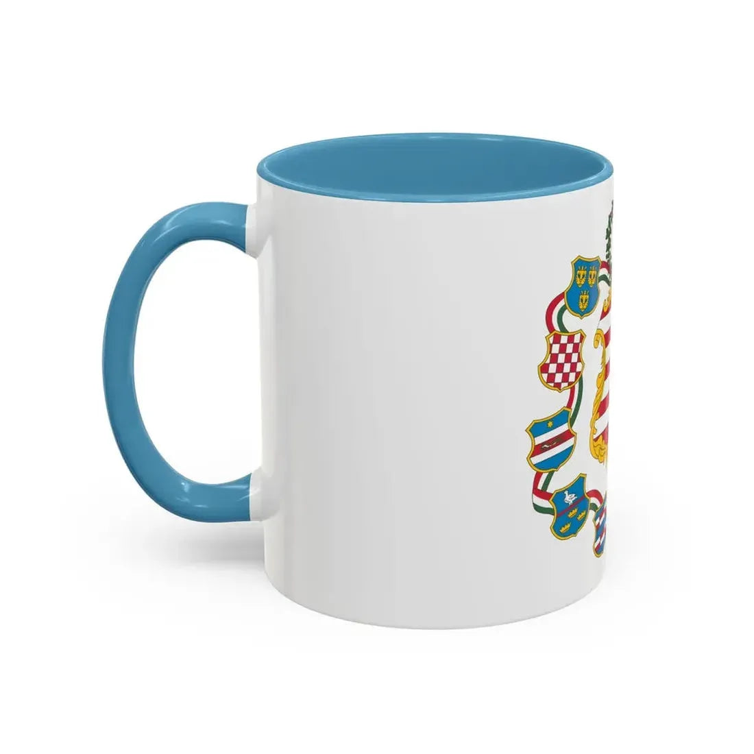 Great coat of arms of Hungary (1849) - Accent Coffee Mug - Go Mug Yourself