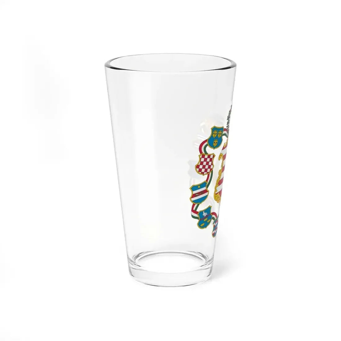 Great coat of arms of Hungary (1849) - Pint Glass 16oz - Go Mug Yourself