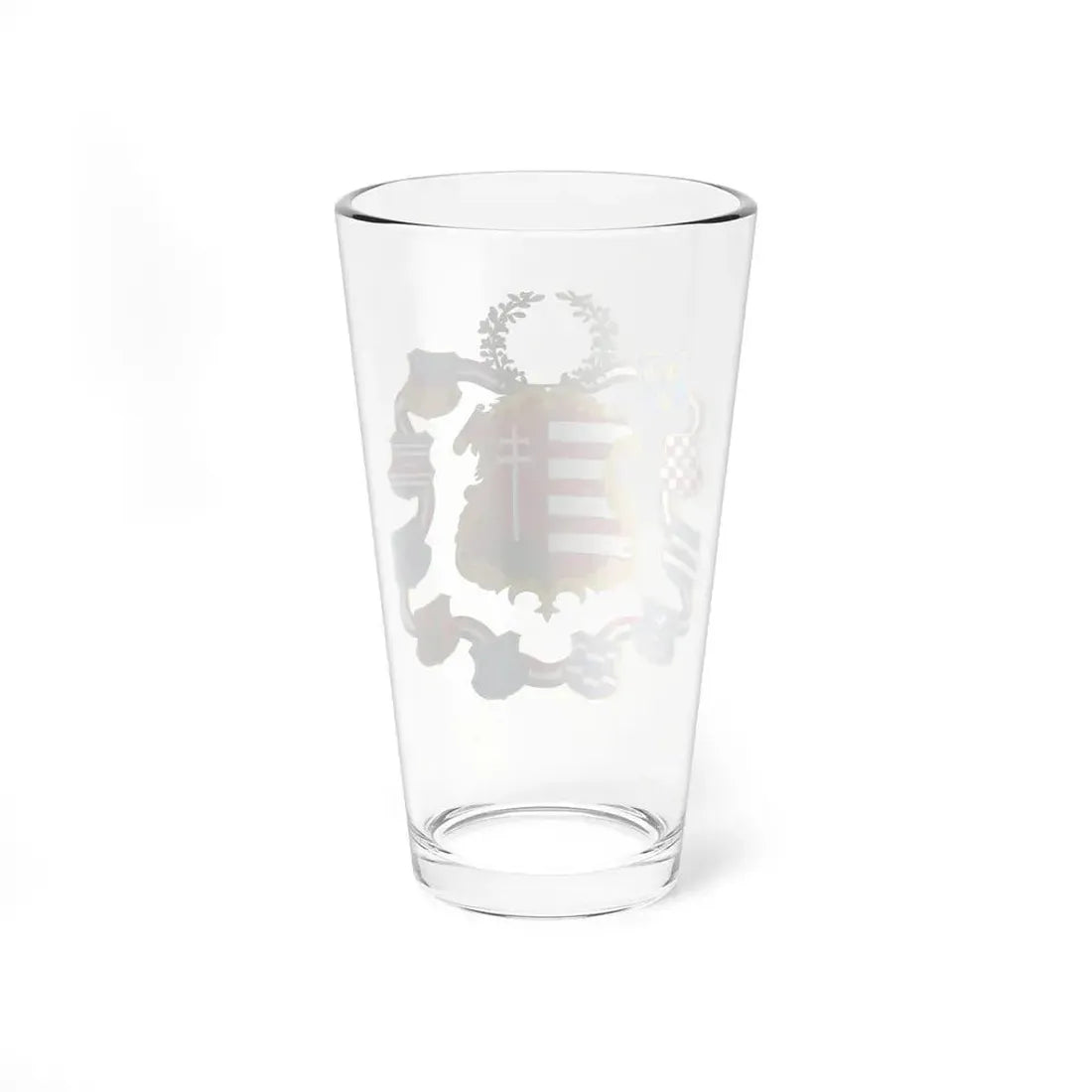 Great coat of arms of Hungary (1849) - Pint Glass 16oz - Go Mug Yourself
