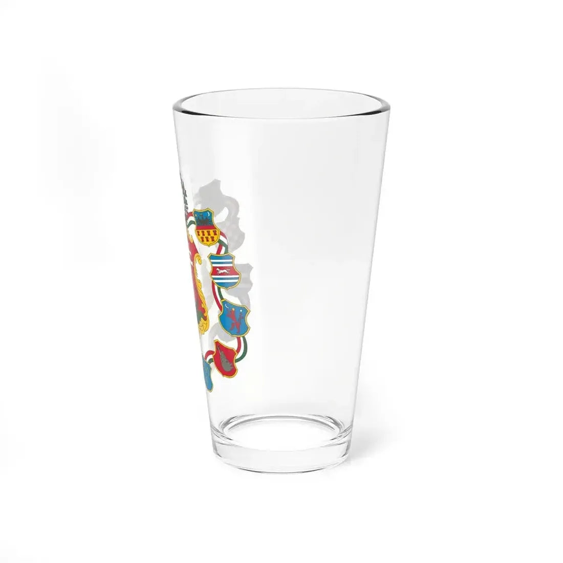 Great coat of arms of Hungary (1849) - Pint Glass 16oz - Go Mug Yourself