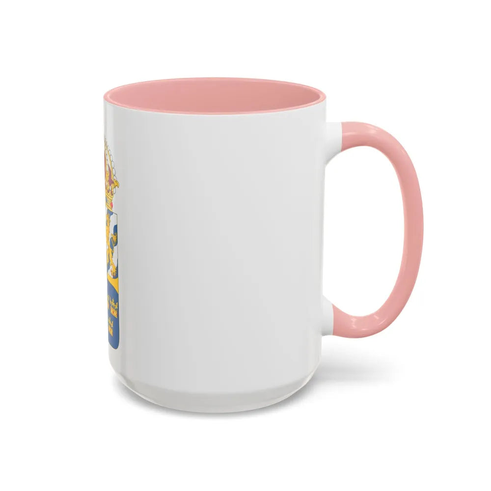 Great coat of arms of Sweden 4 - Accent Coffee Mug - Go Mug Yourself