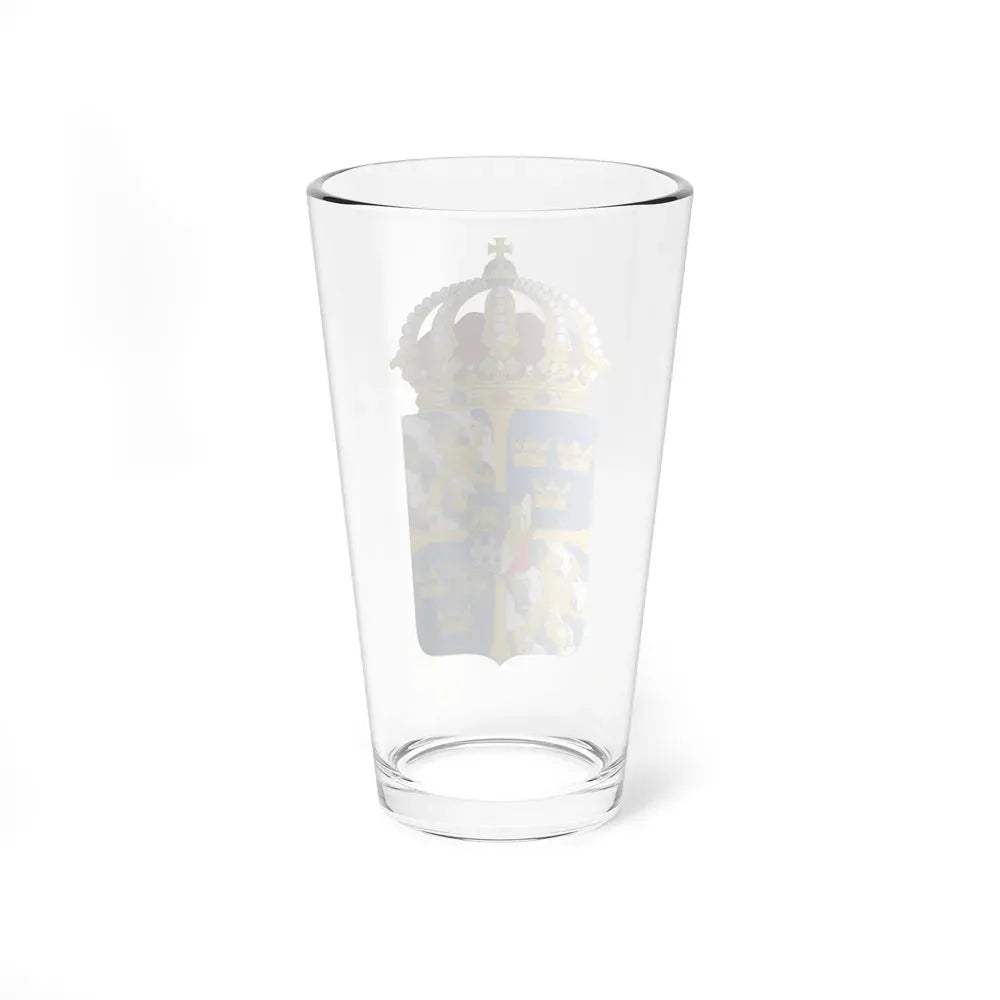Great coat of arms of Sweden 4 - Pint Glass 16oz - Go Mug Yourself