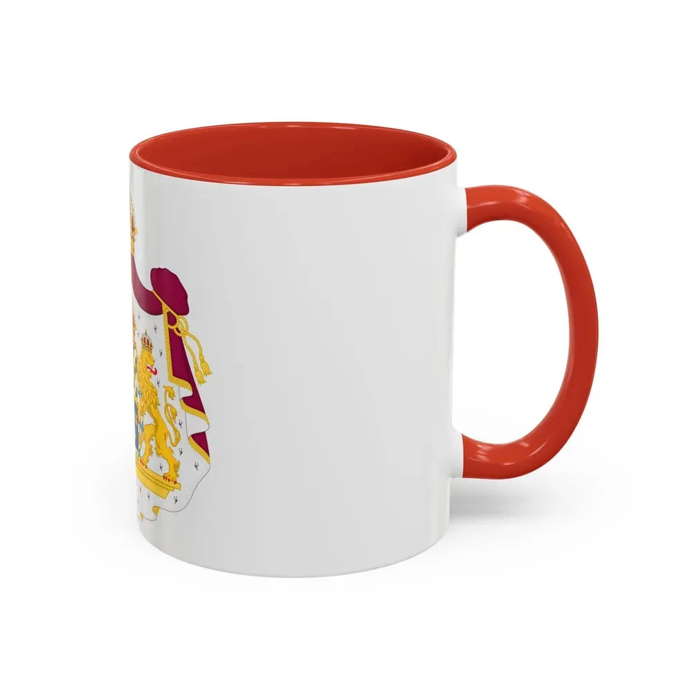 Great coat of arms of Sweden - Accent Coffee Mug - Go Mug Yourself