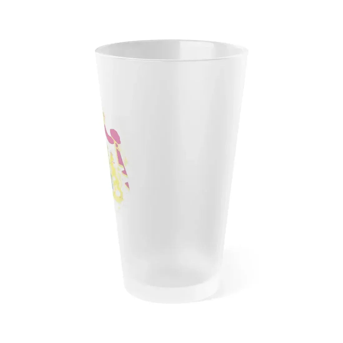 Great coat of arms of Sweden - Frosted Pint Glass 16oz - Go Mug Yourself