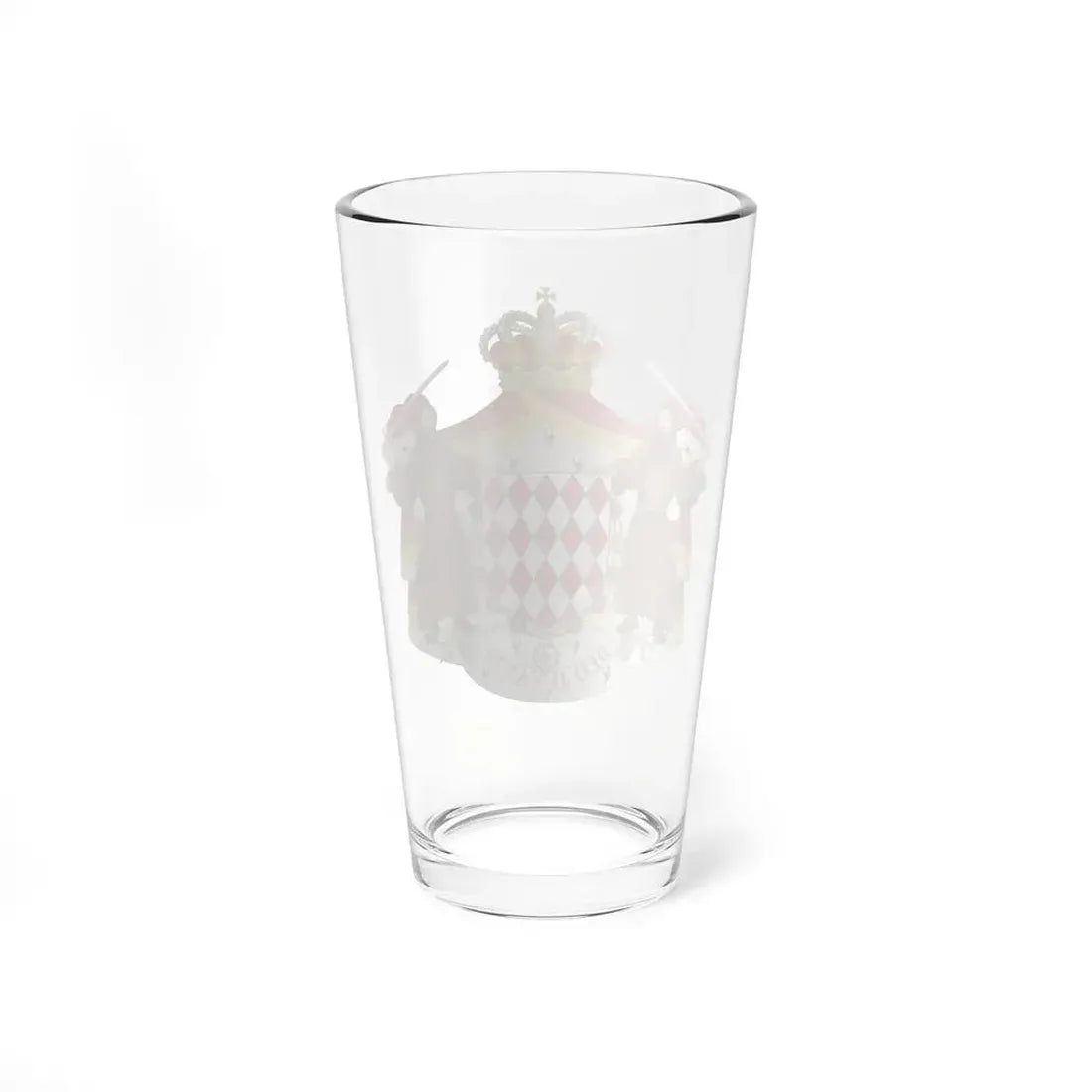 Great coat of arms of the house of Grimaldi - Pint Glass 16oz - Go Mug Yourself