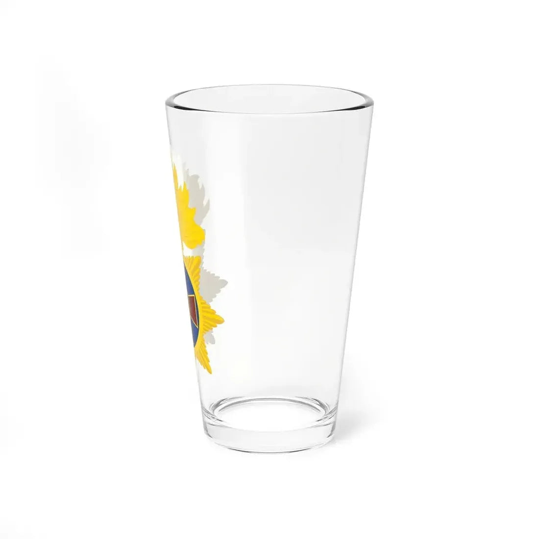 Great emblem of the National Guard of Ukraine (Ukraine) Pint Glass 16oz - Go Mug Yourself