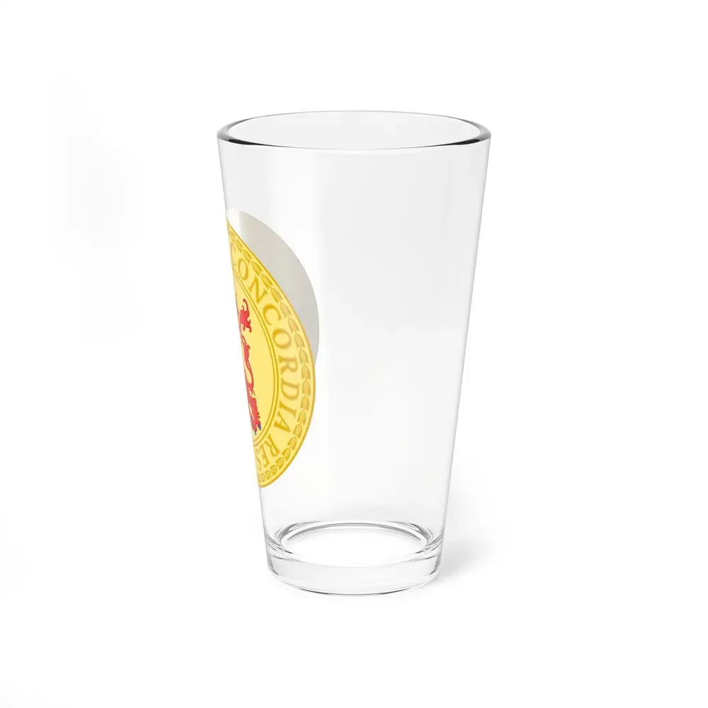 Great Seal of the Batavian Republic (1802) - Pint Glass 16oz - Go Mug Yourself