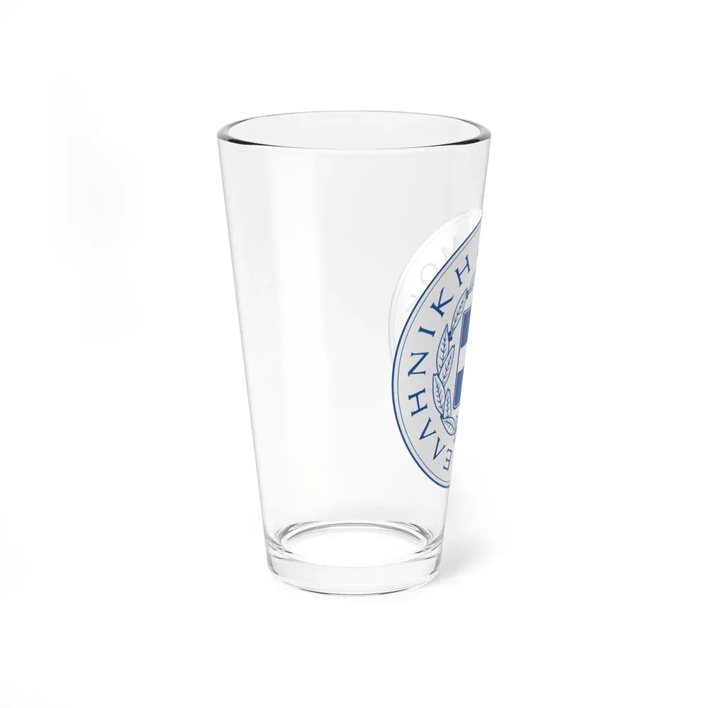 Great Seal of the State (Greece) - Pint Glass 16oz - Go Mug Yourself