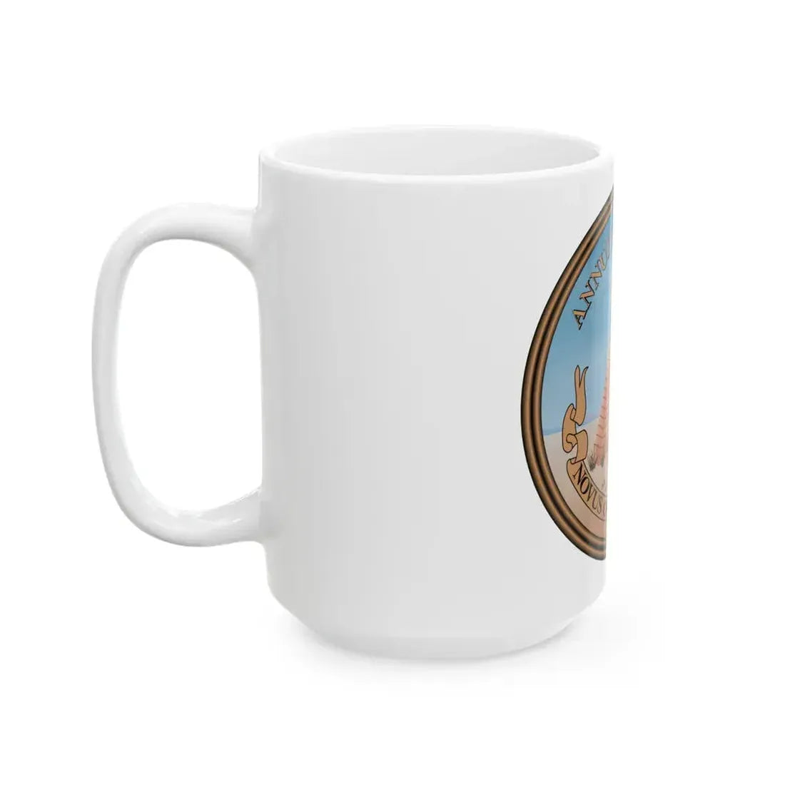 Great Seal of the United States - White Coffee Mug - Go Mug Yourself