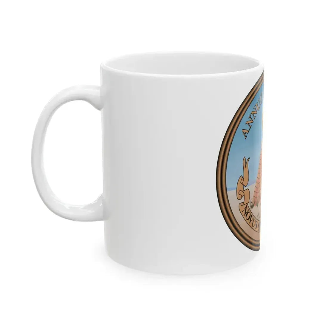 Great Seal of the United States - White Coffee Mug - Go Mug Yourself