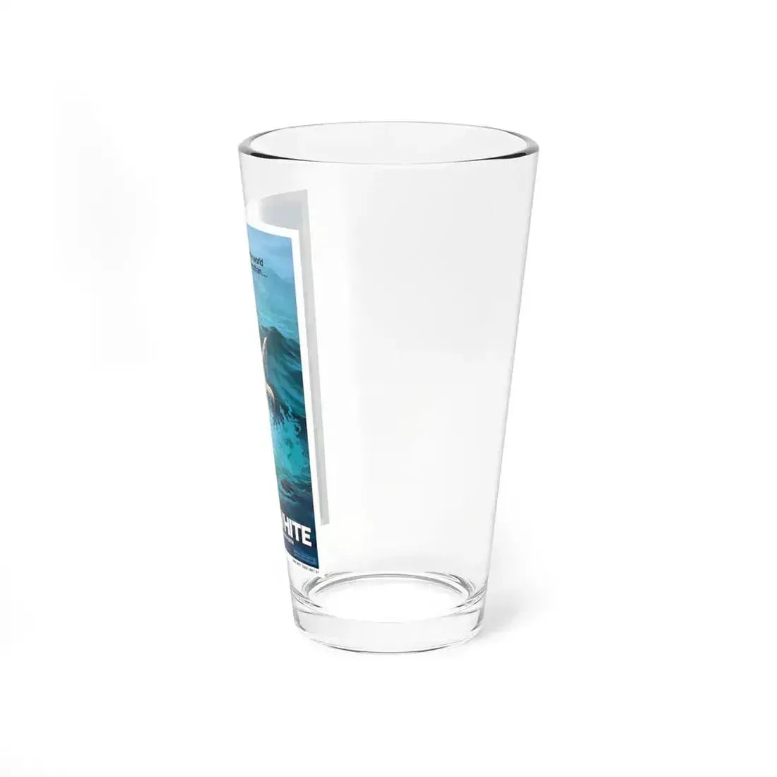 GREAT WHITE (TEASER) 1981 Movie Poster - Pint Glass 16oz - Go Mug Yourself