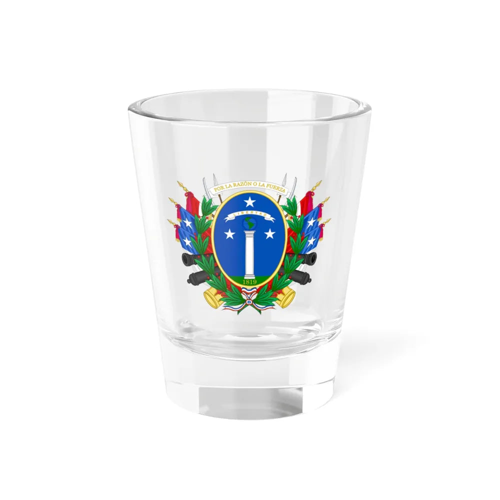 Greater Coat of Arms of Chile (1819-1834) - Shot Glass 1.5oz 1.5oz - Go Mug Yourself