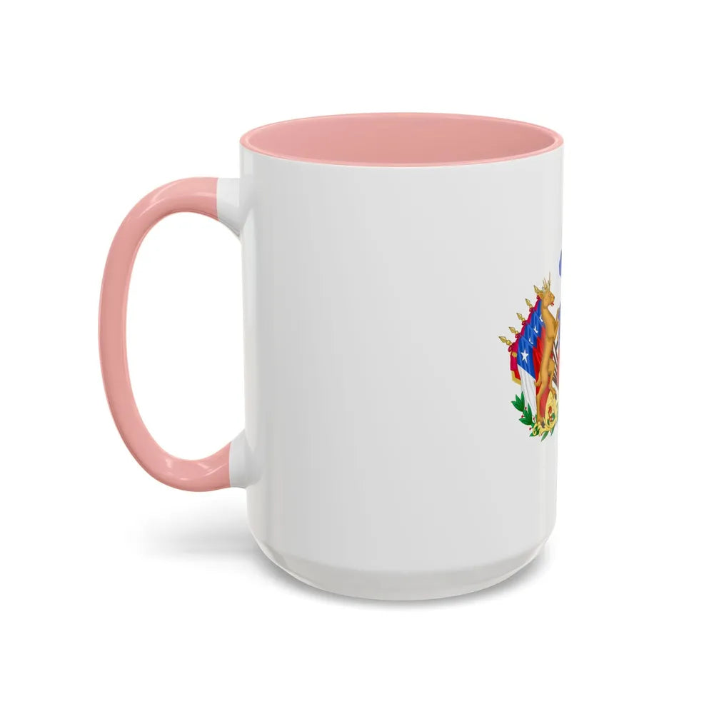 Greater Coat of Arms of Chile (1834-1920) - Accent Coffee Mug - Go Mug Yourself
