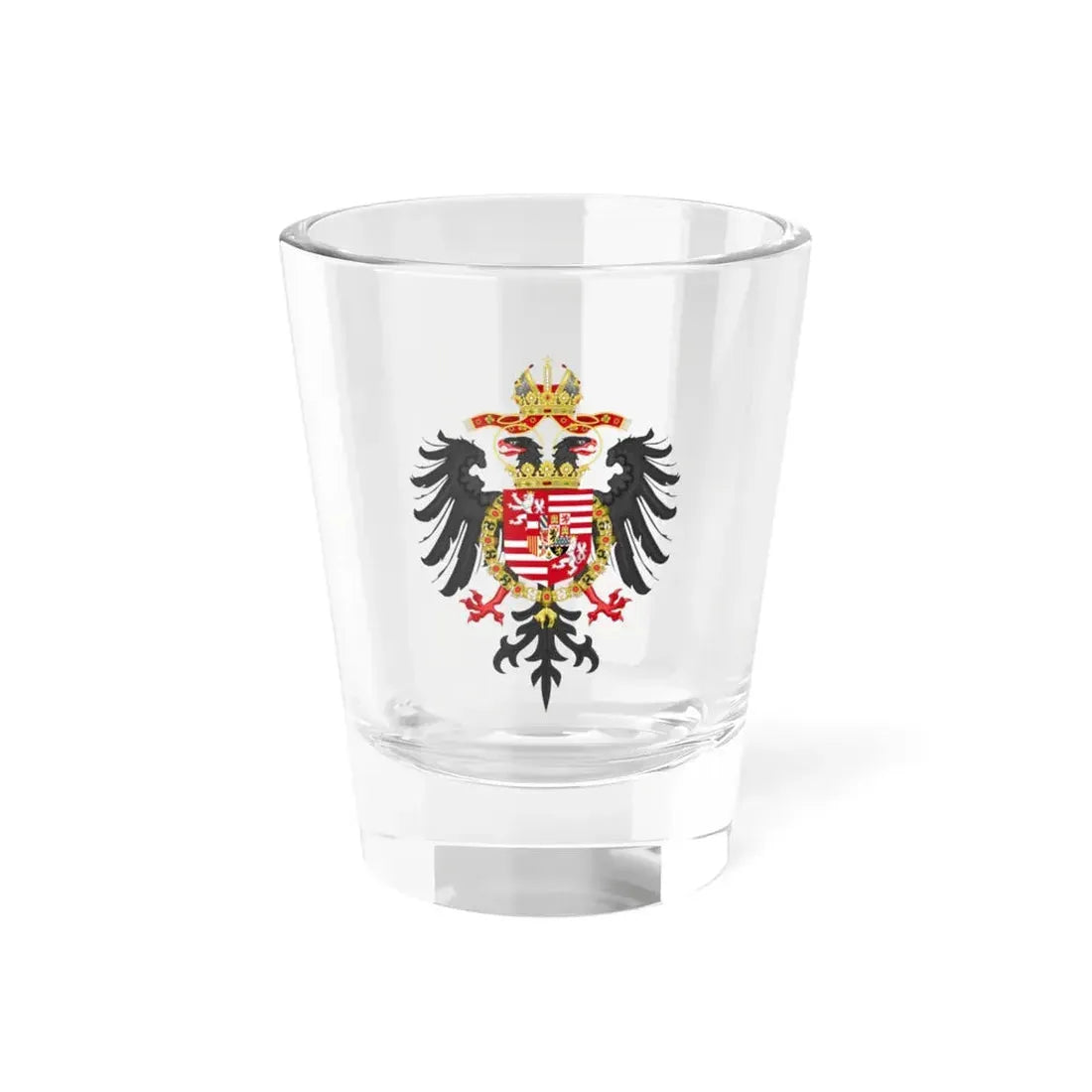 Greater Coat of Arms of Ferdinand I, Holy Roman Emperor - Shot Glass 1.5oz 1.5oz - Go Mug Yourself