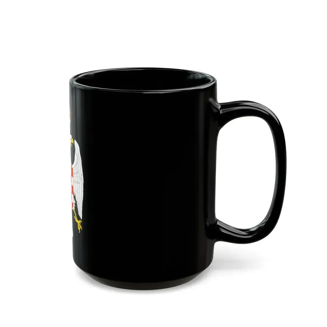 Greater coat of arms of the Banate of Croatia - Black Coffee Mug - Go Mug Yourself