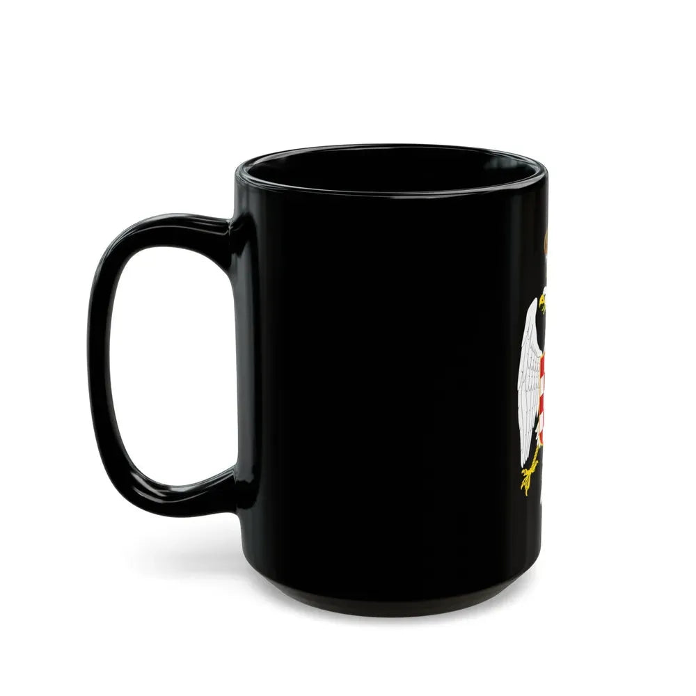 Greater coat of arms of the Banate of Croatia - Black Coffee Mug - Go Mug Yourself