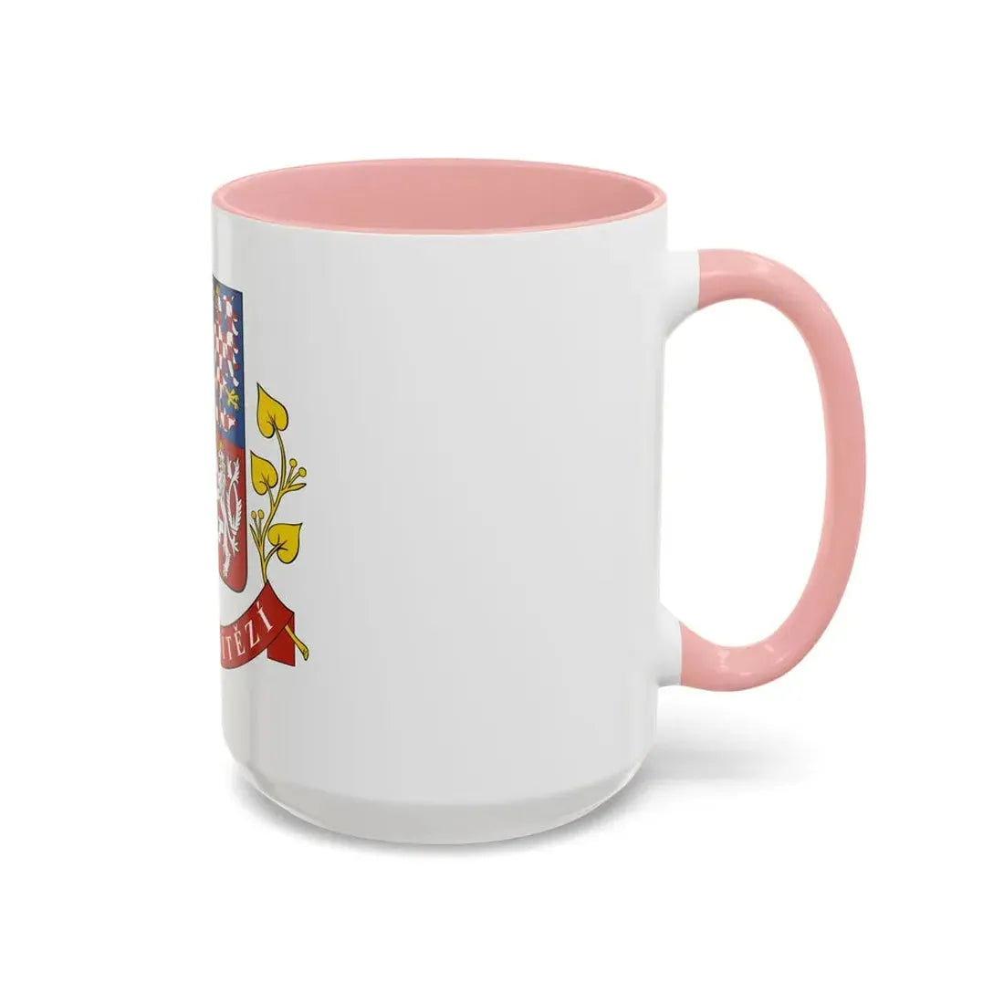Greater coat of arms of the Czech Republic (Presidential version) - Accent Coffee Mug - Go Mug Yourself