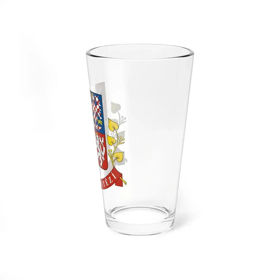 Greater coat of arms of the Czech Republic (Presidential version) - Pint Glass 16oz - Go Mug Yourself