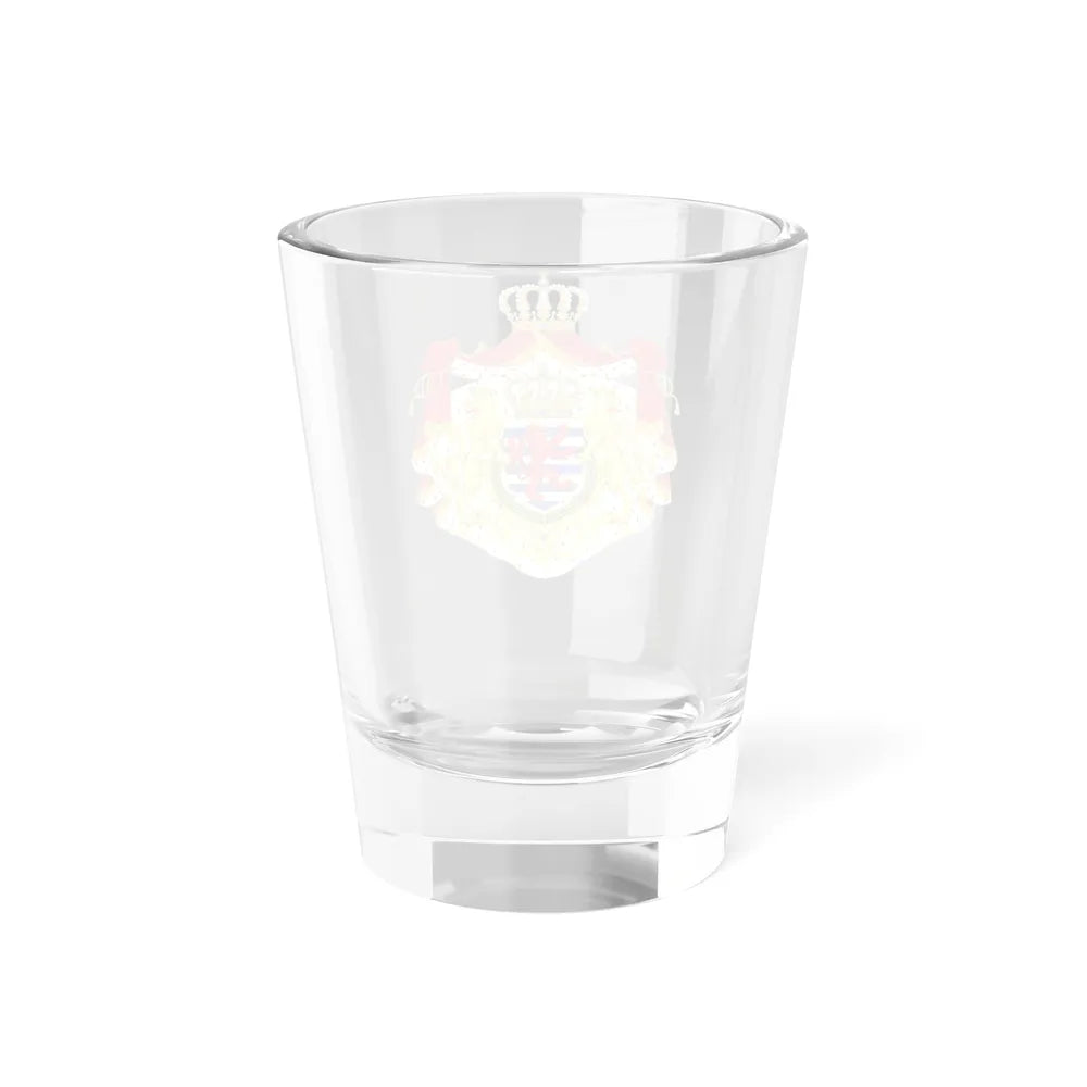 Greater coat of arms of the grand-duchy of Luxembourg 2 - Shot Glass 1.5oz - Go Mug Yourself