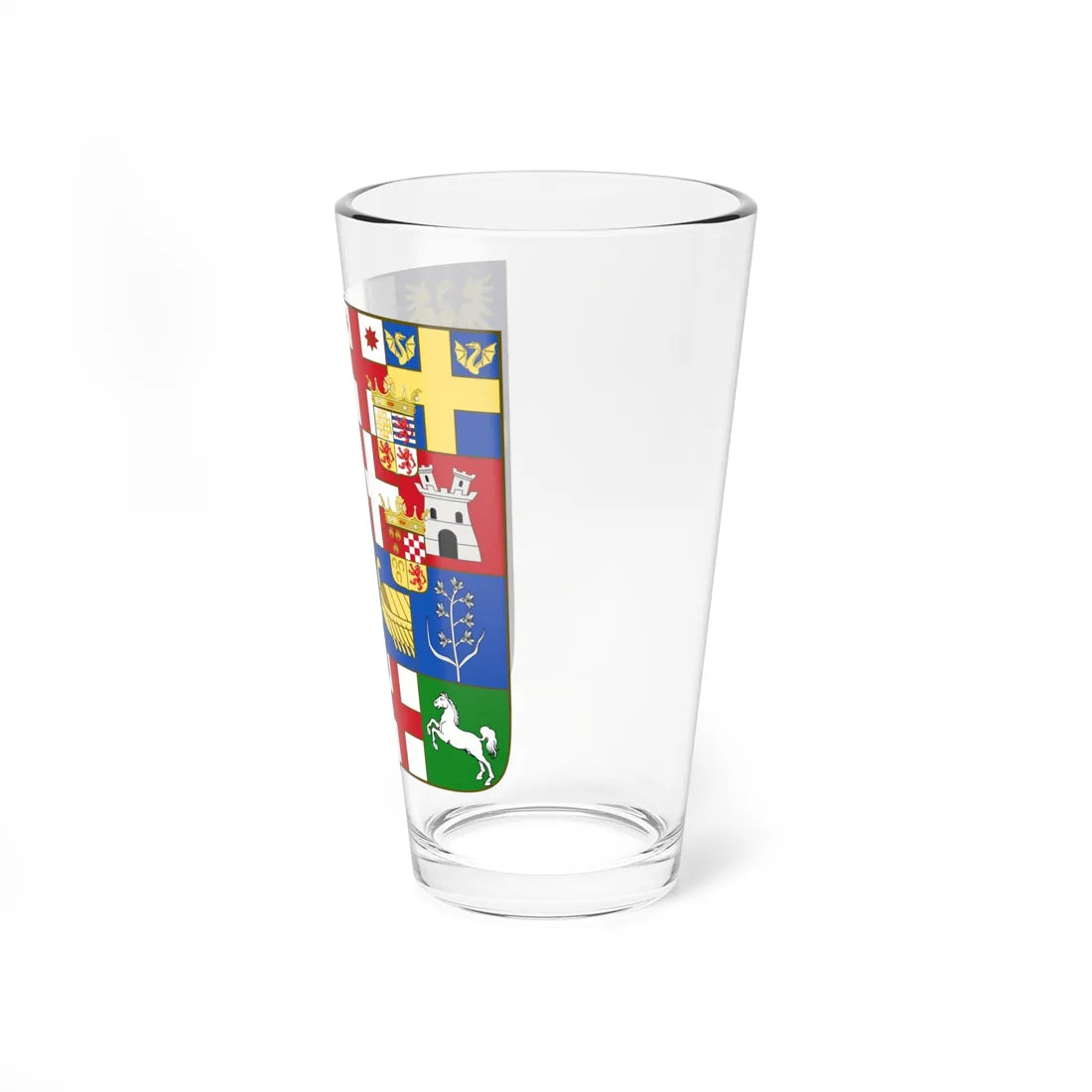 Greater Coat of Arms of the Republic of Venice 1706 (Italy) (Coat of Arms) Pint Glass 16oz - Go Mug Yourself