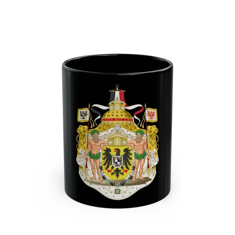 Greater imperial coat of arms of Germany - Black Coffee Mug 11oz - Go Mug Yourself