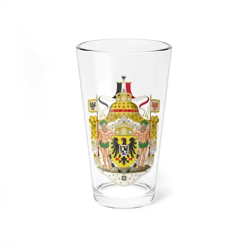 Greater imperial coat of arms of Germany - Pint Glass 16oz 16oz - Go Mug Yourself