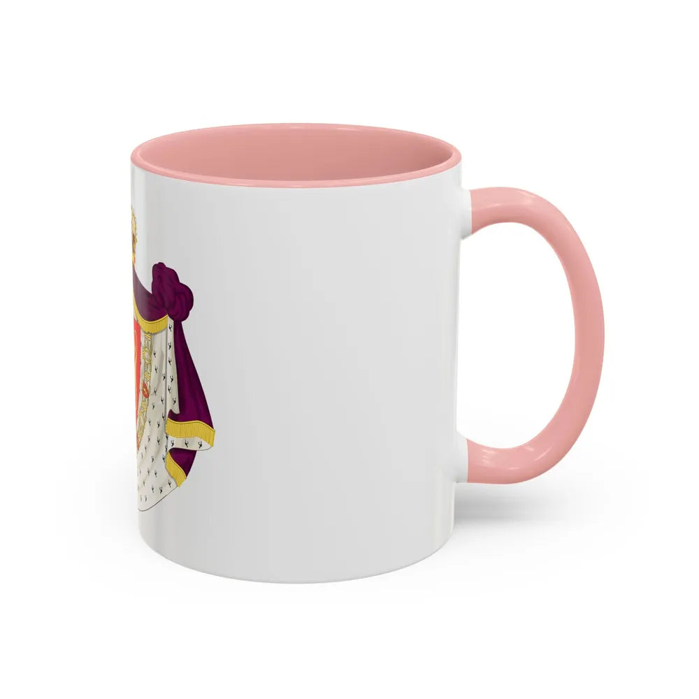 Greater royal coat of arms of Norway - Accent Coffee Mug - Go Mug Yourself
