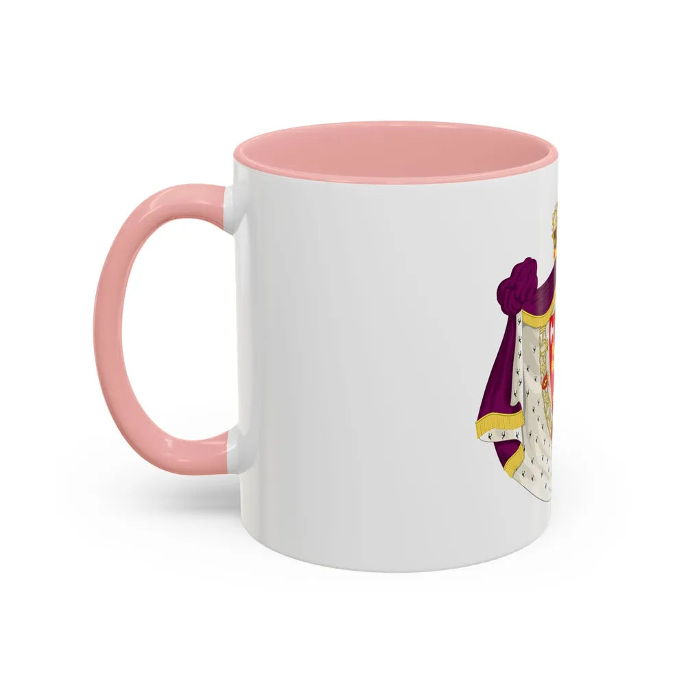 Greater royal coat of arms of Norway - Accent Coffee Mug - Go Mug Yourself