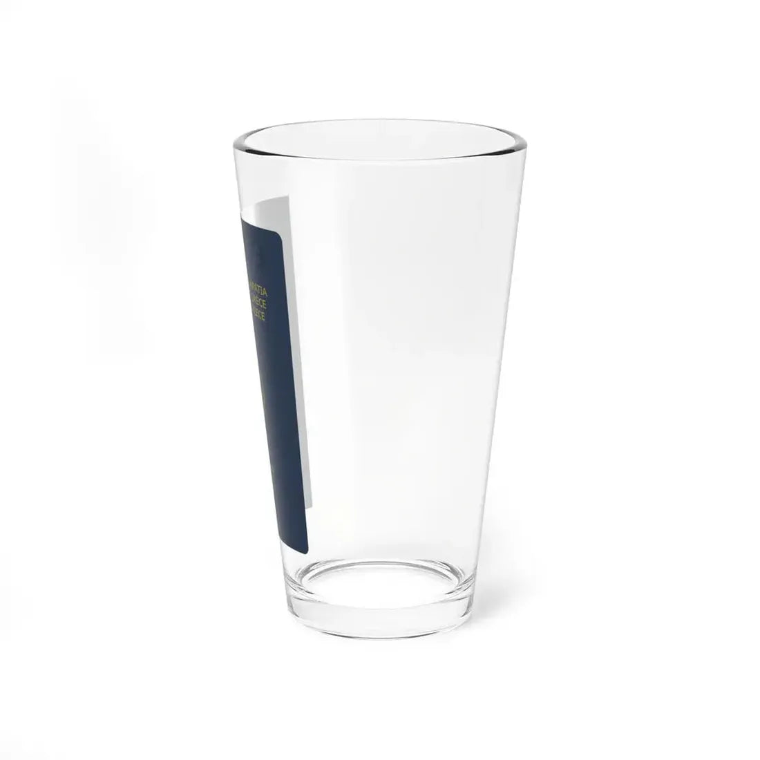 Greek Passport (1980) - Pint Glass 16oz - Go Mug Yourself