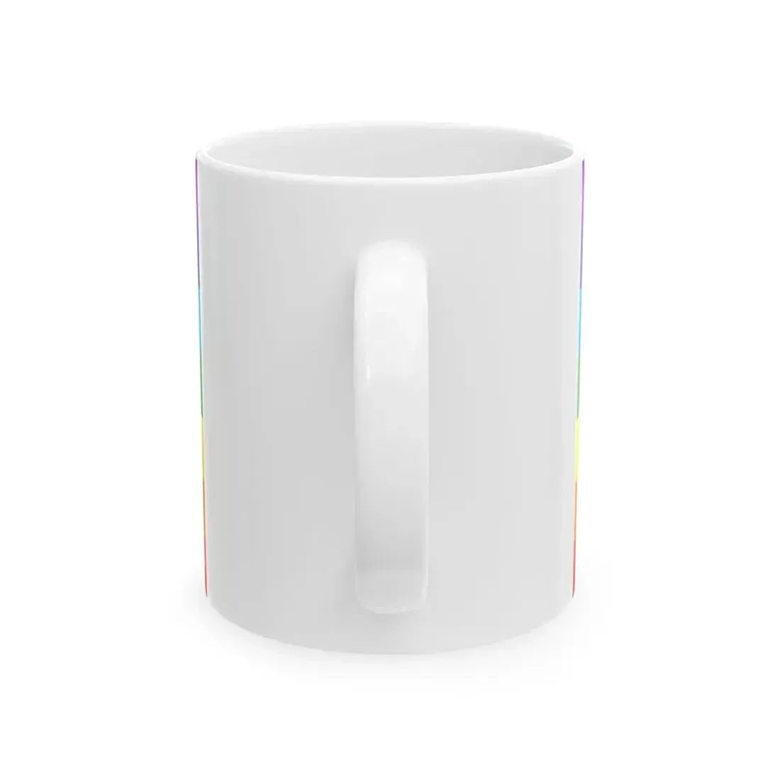 Greek Rainbow Peace Flag (Greece) White Coffee Mug - Go Mug Yourself