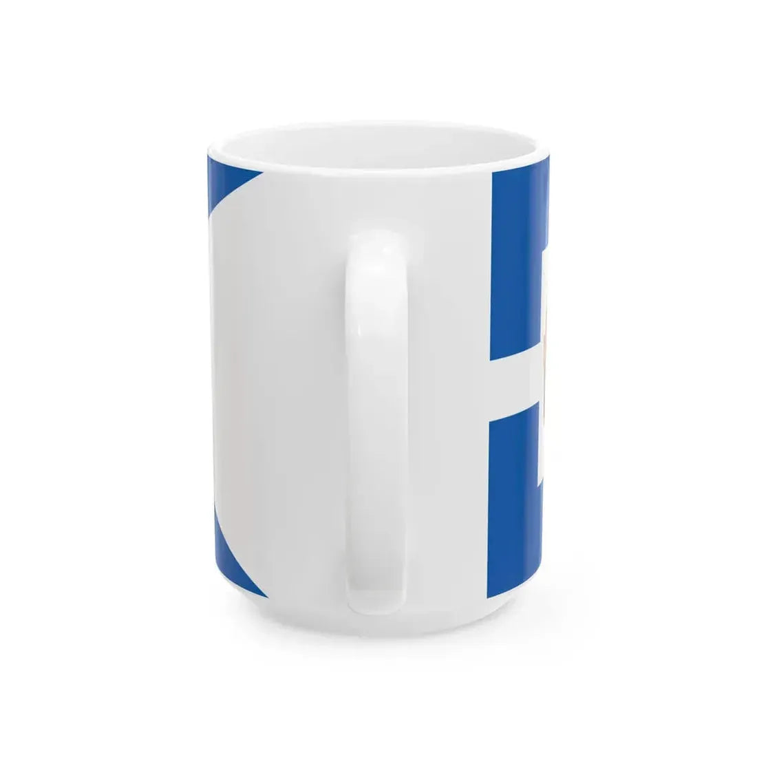 Greek Royal Flag 1863 (Greece) White Coffee Mug - Go Mug Yourself