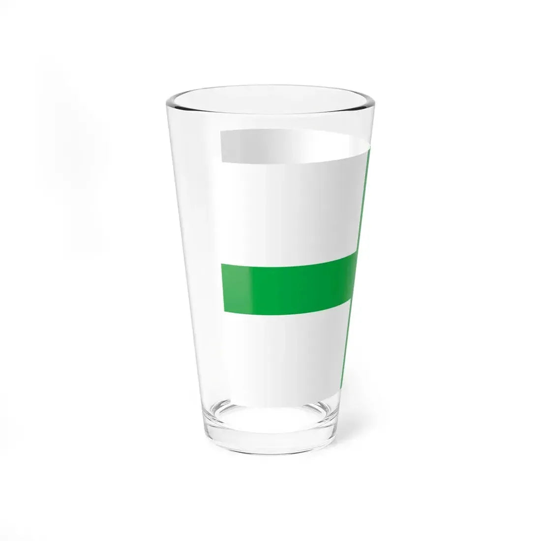 Green Cross flag of Florida (United States) Pint Glass 16oz - Go Mug Yourself