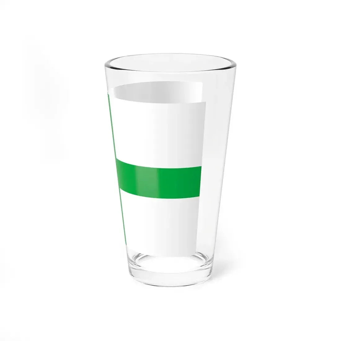 Green Cross flag of Florida (United States) Pint Glass 16oz - Go Mug Yourself