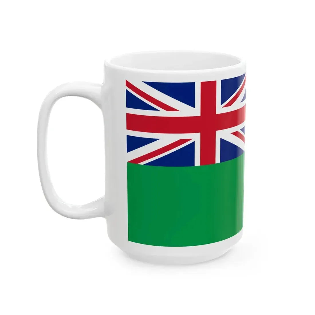 Green Ensign (Ireland) White Coffee Mug - Go Mug Yourself
