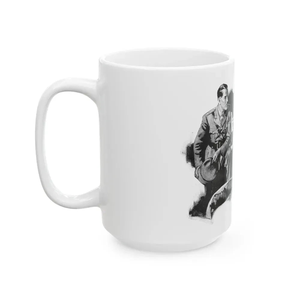 Green Fingers, Woman and Home (British), September 1943 - White Coffee Mug - Go Mug Yourself