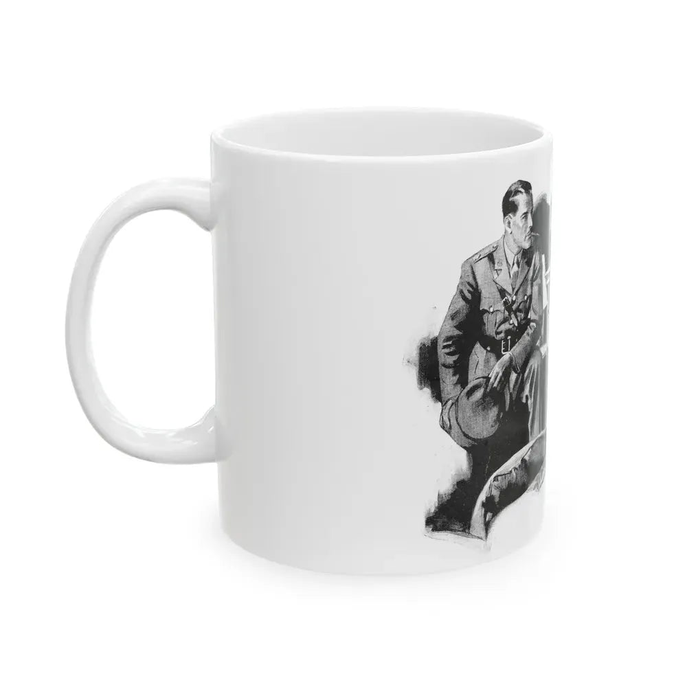 Green Fingers, Woman and Home (British), September 1943 - White Coffee Mug - Go Mug Yourself